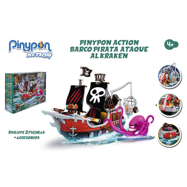 PINYPON ACTION. BARCO PIRATA 