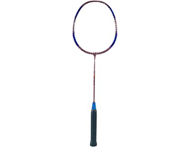 RAQUETA BADMINTON ACERO/ALUM C/FUNDA 