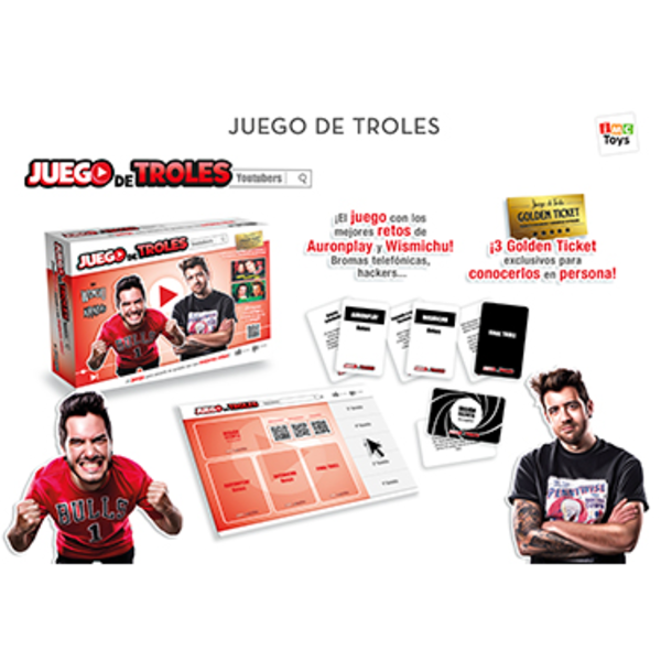 YOUTUBERS: JUEGO DE TROLES 