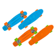 SKATE BOARD CRUISER MONDO 