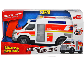 AMBULANCIA 30 CM LUZ Y SONIDO 