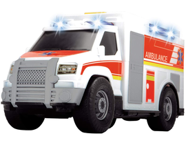 AMBULANCIA 30 CM LUZ Y SONIDO 
