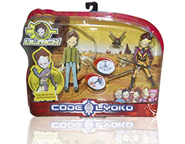 SET 2 FIGURAS REAL+VIRTUAL CÓDIGO LYOKO 