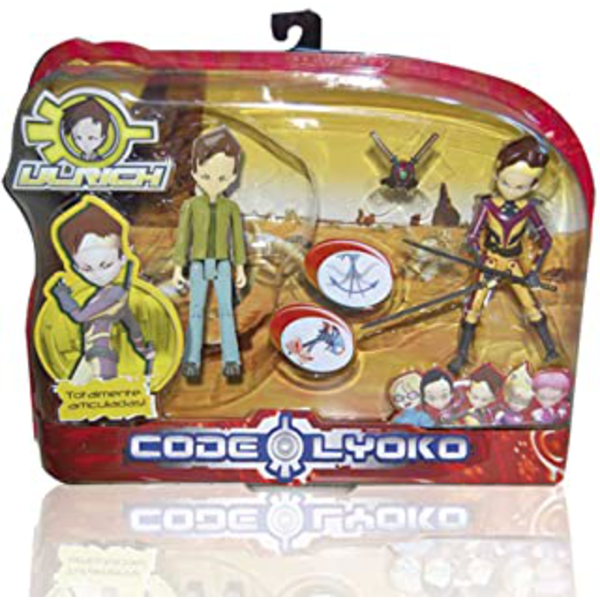 SET 2 FIGURAS REAL+VIRTUAL CÓDIGO LYOKO 