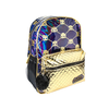 MOCHILA LOL DORADA-NEGRA 40 CMS