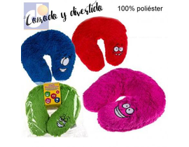 COJIN CERVICALES INFANTIL PELUCHE X8 