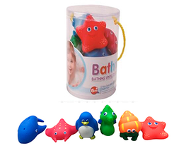 6 ANIMALITOS BAÑO -Bote - 33488 