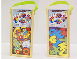 PIEZAS MAGNÉTICAS DE MADERA SURT 