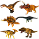 DINOSAURIOS pvc 30cm. - 6 modelos aleatorios 