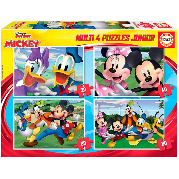 MULTI 4 JUNIOR MICKEY & FRIENDS 20-40-60-80 