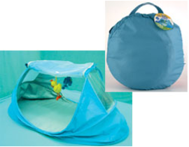 TENDA BEBE DE VIATGE BLAU 