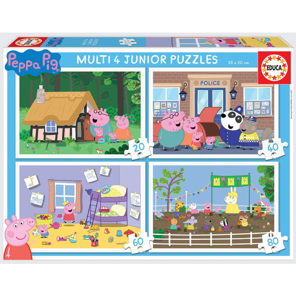 MULTI 4 JUNIOR PEPPA PIG 20-40-60-80 