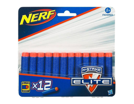 NERF DARDOS punta naranja 12 pzas 