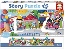 26 VEHÍCULOS EN LA CIUDAD "STORY PUZZLE@CHR 