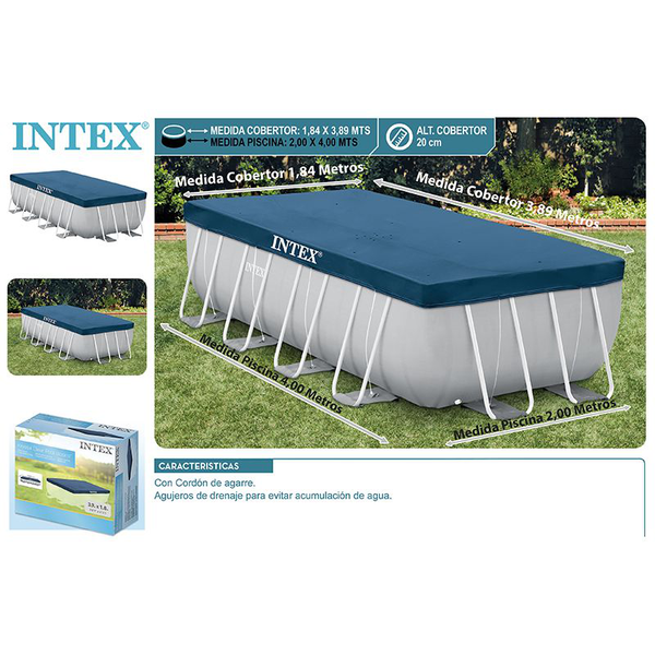 COBERTOR PISCINA rectangular 400X200 