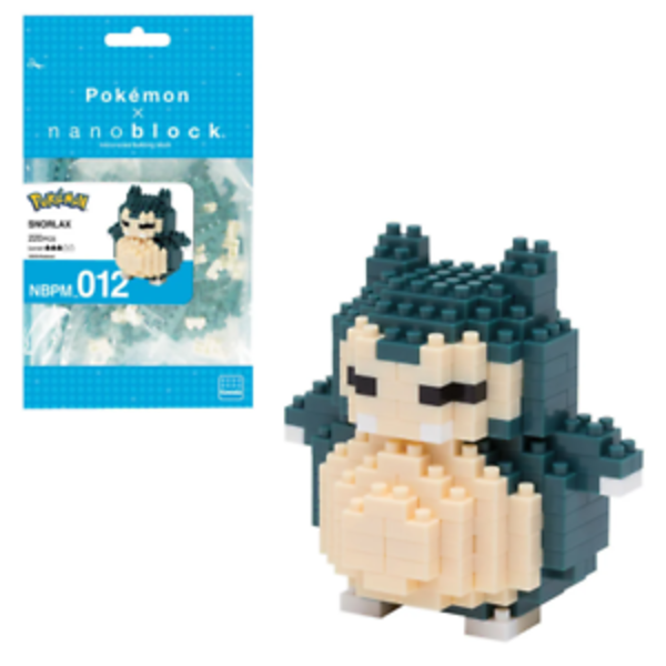 NANOBLOCK SNORLAX - 220 Pcs. 