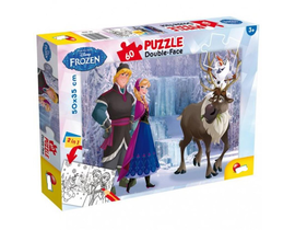 PUZZLE FROZEN coloreable 60Pzs. 2 en 