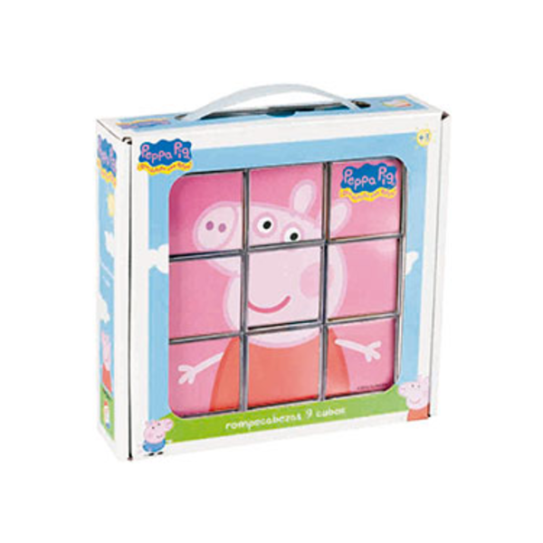 ROMPECABEZAS PEPPA PIG 9 CUBOS 