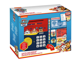 HUCHA DIGITAL PAW PATROL CON RELOJ 