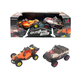 CAJA 2 VEHICULOS - RACING CAR & JEEP - LUZ Y SONID