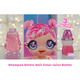 GLITTER BABYZ DOLL- CORAL PINK (PALM TREES) 
