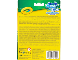 12 ROTULADORES -SUPER TIPS -LAVABLES              