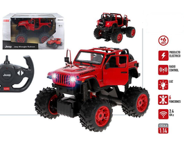 BIG FOOT RC - JEEP WRANGLER - ROJO 