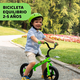 BICICLETA SIN PEDALES VERDE 