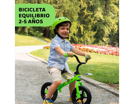 BICICLETA SIN PEDALES VERDE 