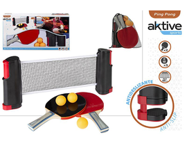 PALA PIN PON SET RAQUETAS+RED 