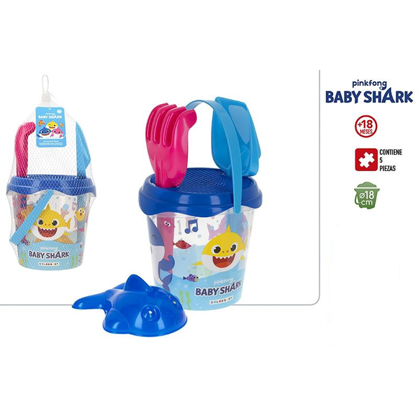 SET CUBO PLAYA BABY SHARK 