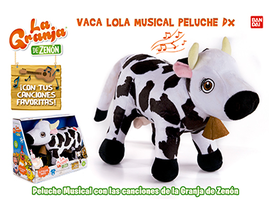 VACA LOLA MUSICAL PELUCHE DX 