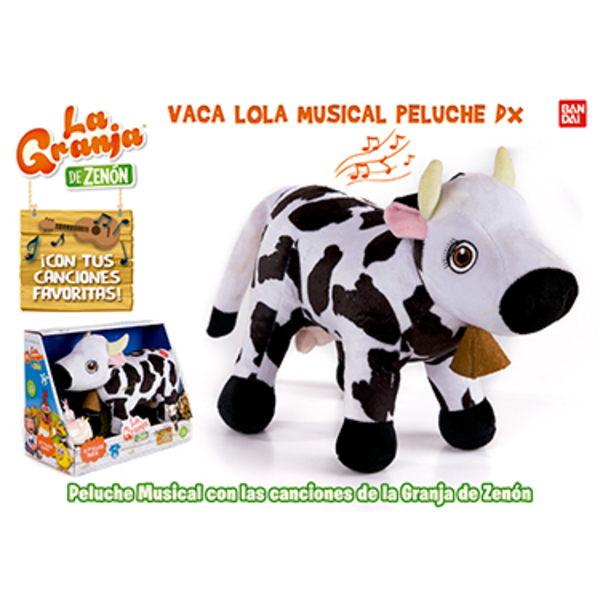 VACA LOLA MUSICAL PELUCHE DX 