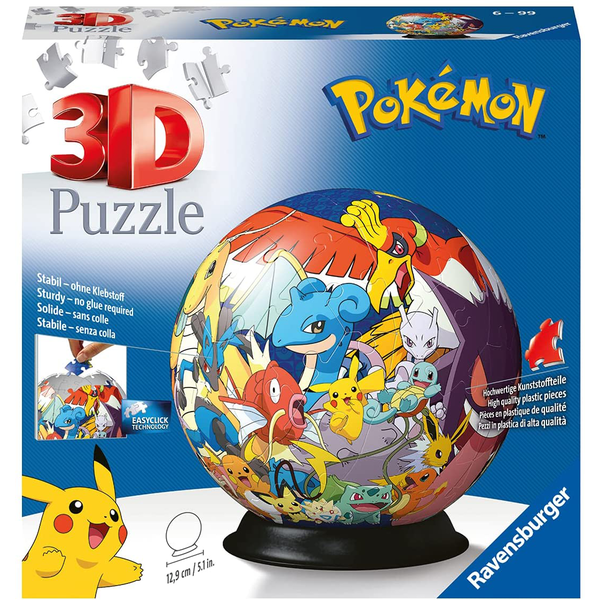 3D PUZZLEBALL POKEMON 