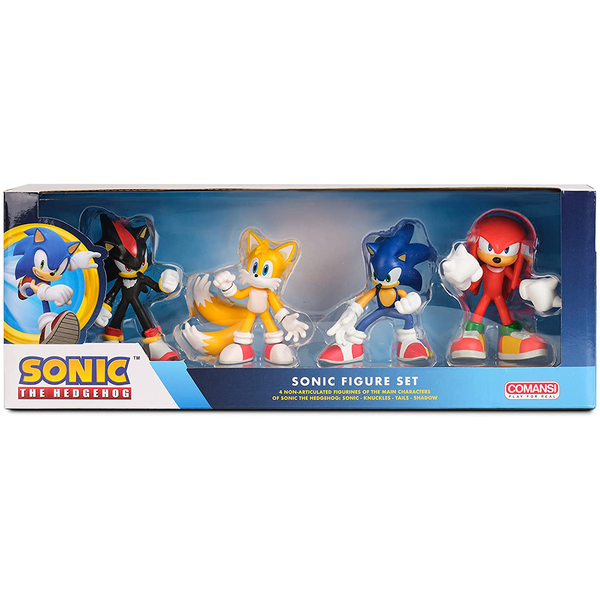 SET 4 FIGURAS SONIC 