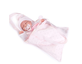 MI PRIMER REBORN LLUNA CON MANTITA-BOLSO 