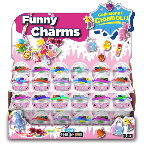 FUNNY CHARMS -Piezas para hacer tus collares, pul.