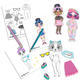 INFLUENCER FASHION DOLL PAPER BOOK 