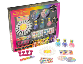 SET DECORA TUS UÑAS -RAINBOW 