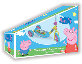 PATINETE 3 RUEDAS PEPPA PIG 