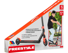 PATINETE FREESTYLE -SCOOTER ROJO 