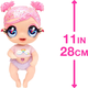 GLITTER BABYZ DOLL SERIES 2- DREAMIA STARDUST (PI