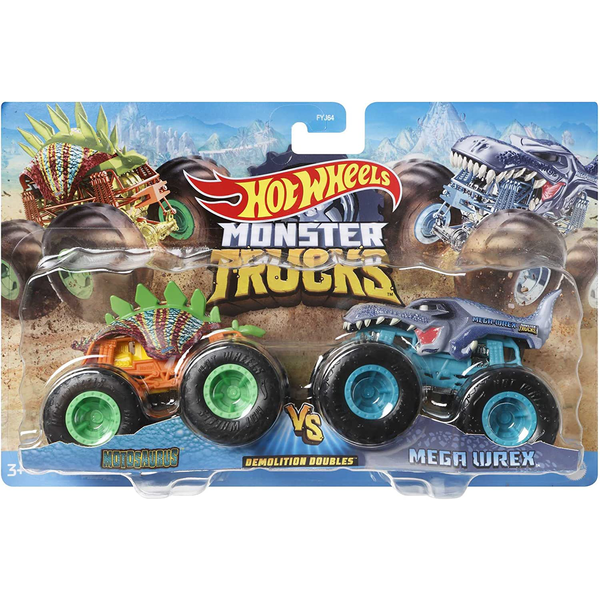 HW BLISTER 2 MONSTER TRUCKS 1:64 