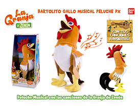 GALLO BARTOLITO MUSICAL 