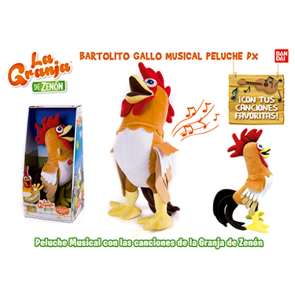 GALLO BARTOLITO MUSICAL 