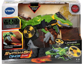 SWITCH & GO DINOS ROTOR, TERICINOSAURIO AVION 