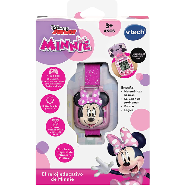 RELOJ EDUCATIVO MINNIE 