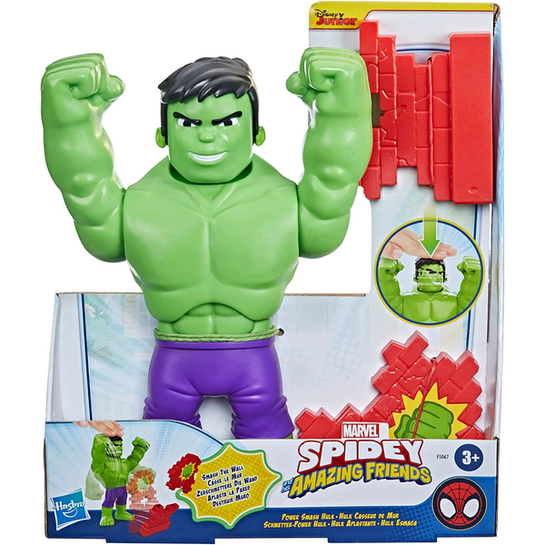 SPIDEY MEGA MIGHTY HULK CON GESTOS 