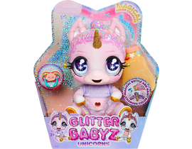 GLITTER BABYZ UNICORN DOLL- PINK RAINBOW (JEWELS 