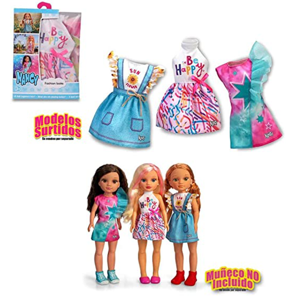 VESTIDOS NANCY FASHION LOOKS CDU - Cortina Toys